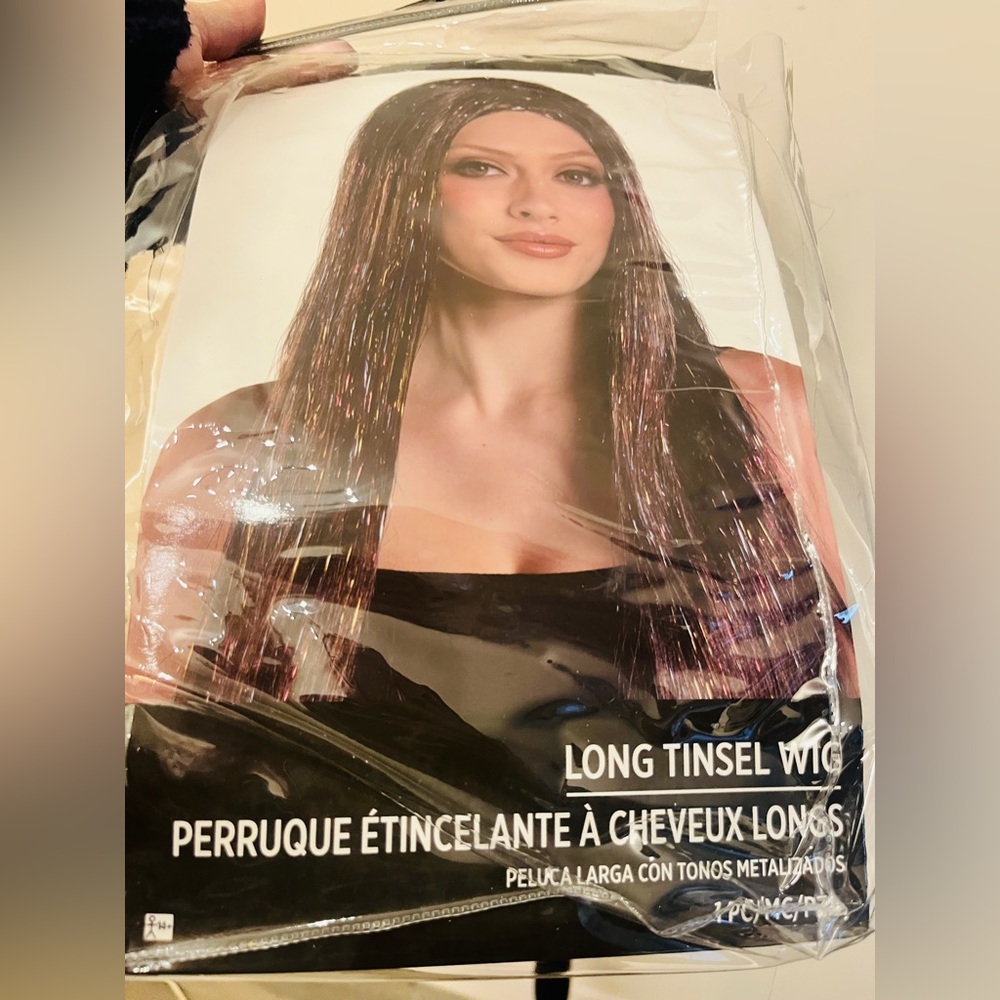 Tinsel wig